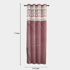 7 ft. Wine Polyester Curtain, , small image number null