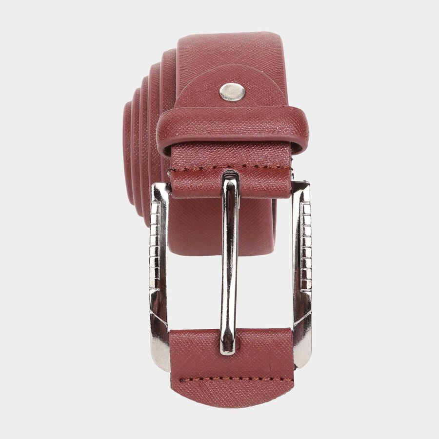 Men's Brown Polyurethane Casual Belt, , large image number null