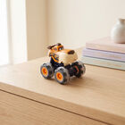 kid's Friction Powered Bull Monster Truck Toy, , small