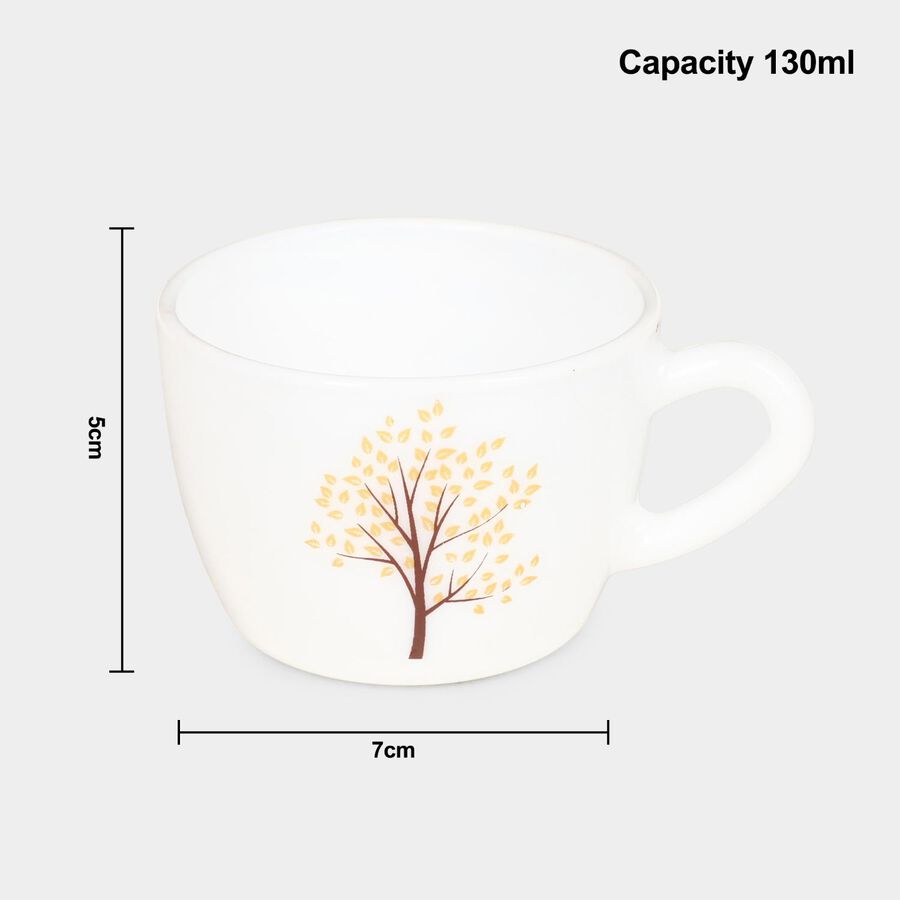 130 ml Opalware Cup & Saucer Set, , large image number null