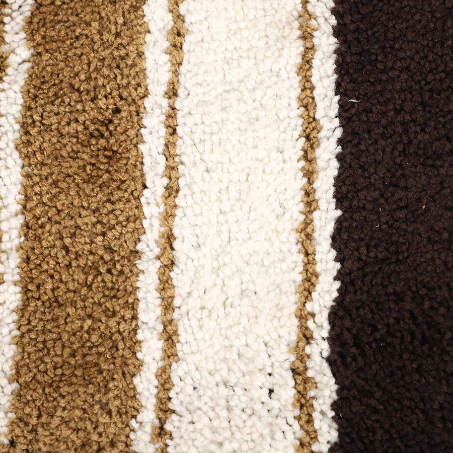 Anti-Skid Brown Polyester Door Mat, , large image number null