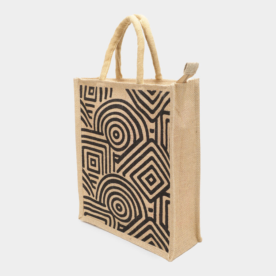 Beige Jute Bag, , large image number null