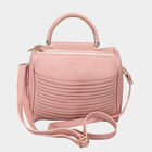 Women Plain Pink Sling Bag, , small image number null