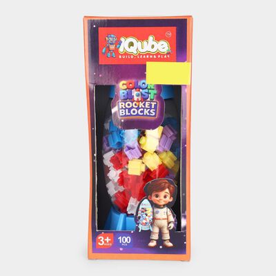Colour Blast Rocket Block Set 