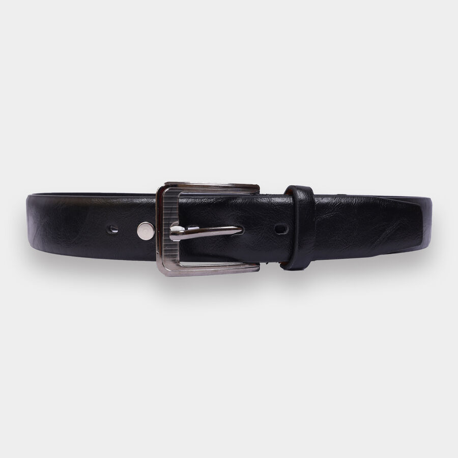Men's Polyurethane Casual Belt, Size 32, Smooth/Plain, , large image number null