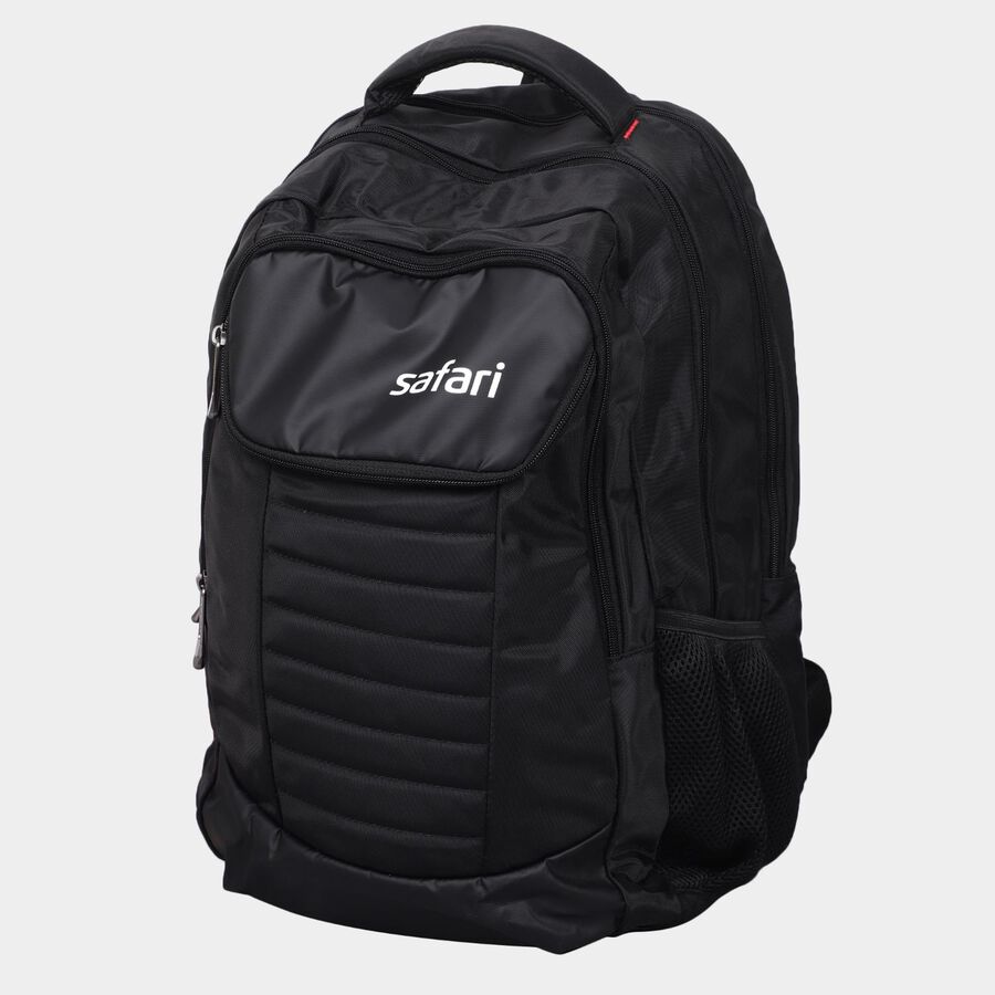 Black Black Polyester Backpack,32L (Approx), , large image number null