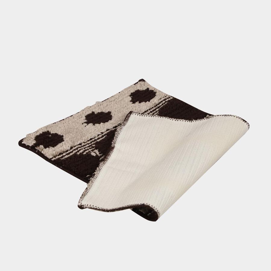 Anti-SKId Brown Polyester Door Mat, , large image number null