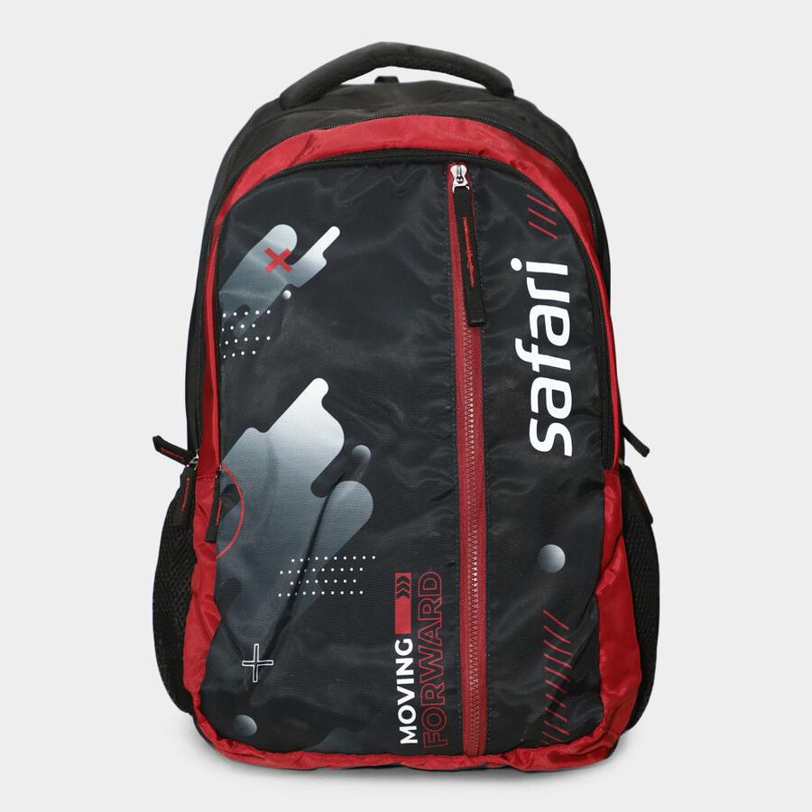 Black Backpack with Laptop Sleeve, 30 L (Approx), , large image number null