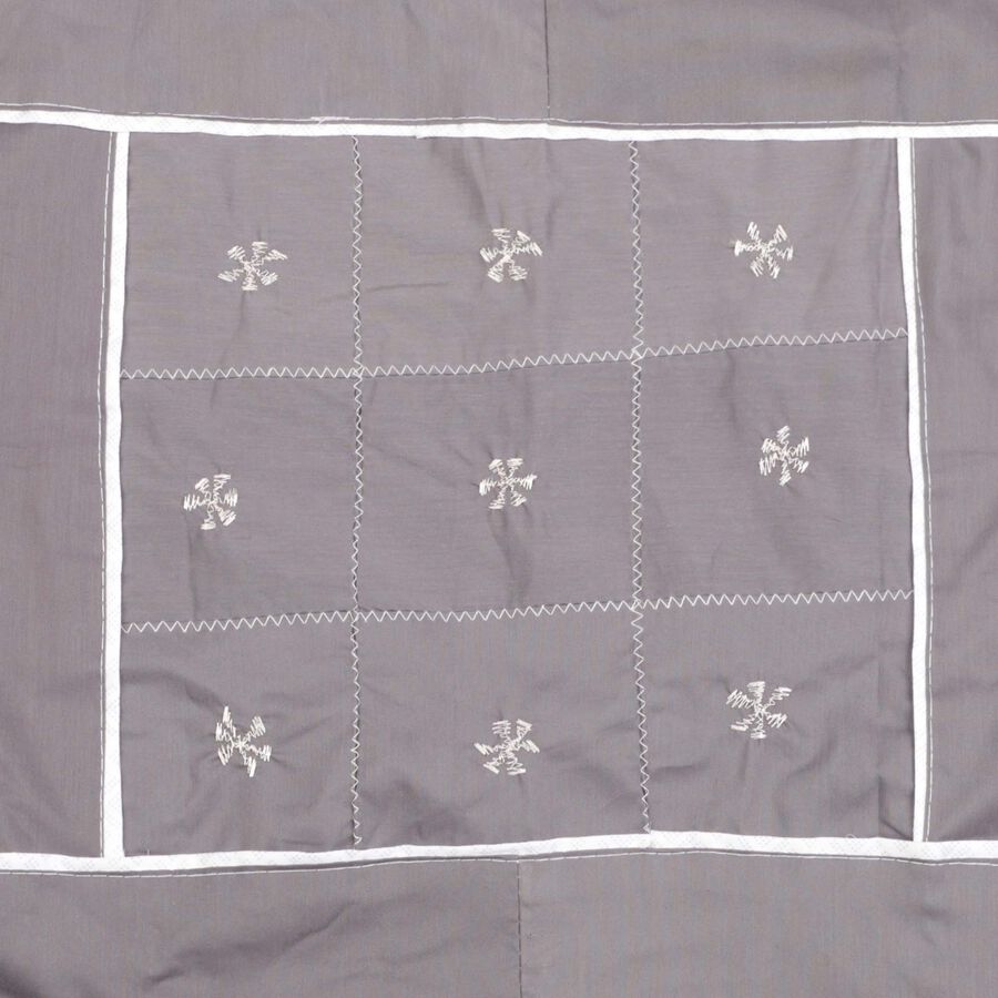 Grey Cotton Pillow Cover, , large image number null