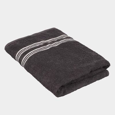 350 GSM Grey Cotton Bath Towel