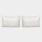 White Recycled Cotton Pillow Set of 2 , , small image number null