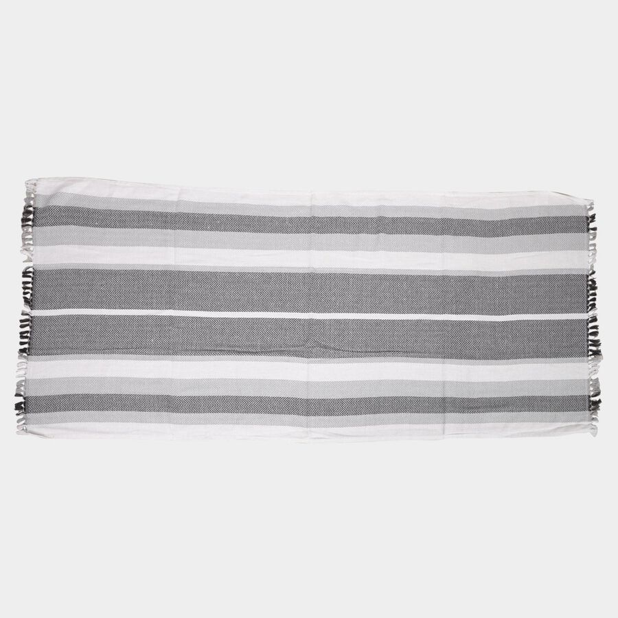 220 GSM Grey Cotton Blend Bath Towel, , large image number null