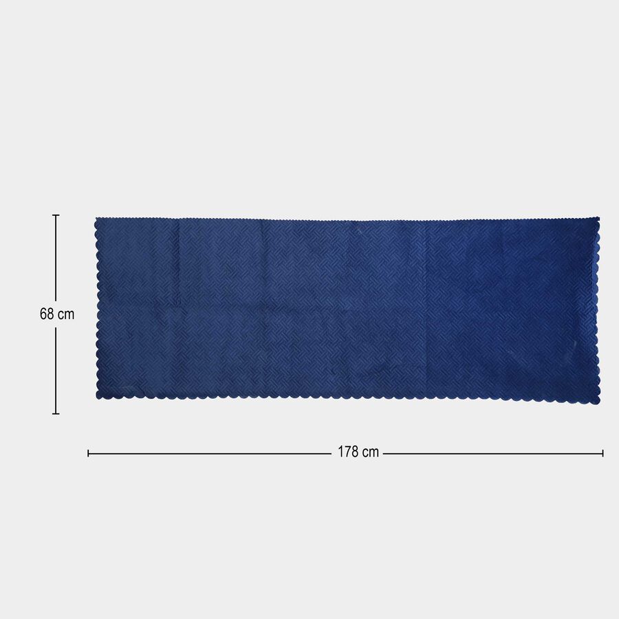 Blue Microfiber Sofa Cover, , large image number null