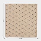 Beige Velvet Cushion Cover, , small image number null