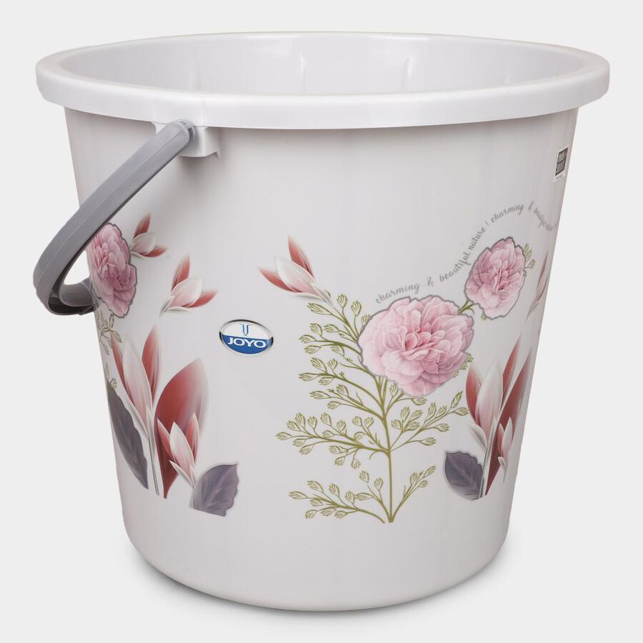 25L Grey Plastic Bucket, , large image number null