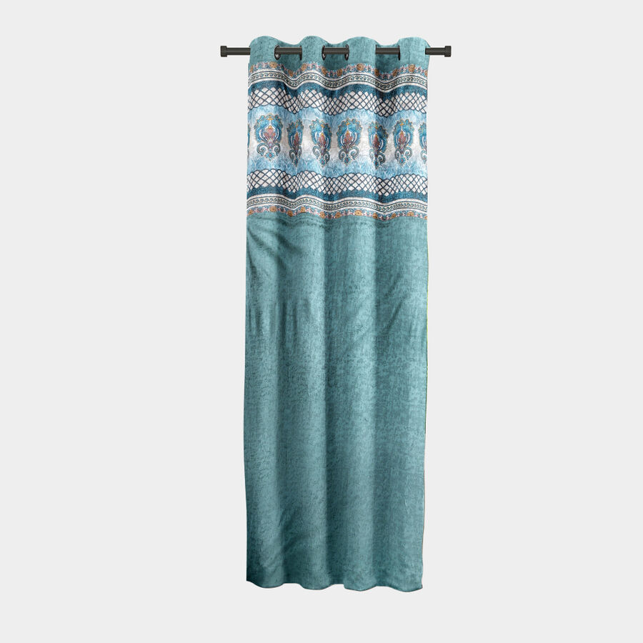 7ft. Dark Green Microfiber Door Curtain, , large image number null