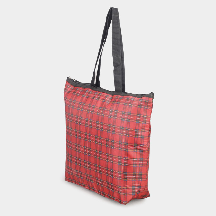 Women's Printed Microfiber Shopping Bag, Medium, , large image number null
