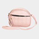 Women's Polyurethane Zipper Sling Bag, , small image number null
