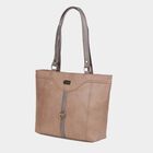 Women's Grey Polyurethane Hand Bag, , small image number null