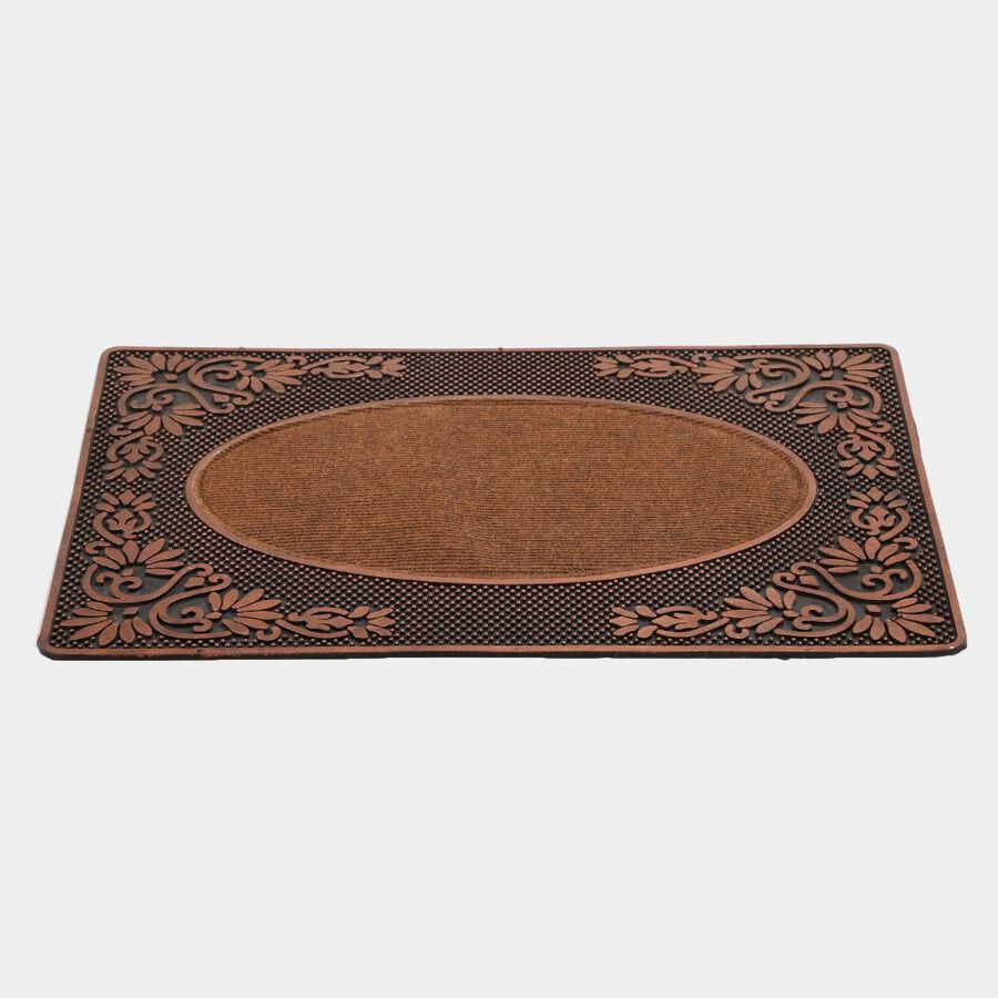 Anti-SKId Brown Rubber Door Mat, , large image number null