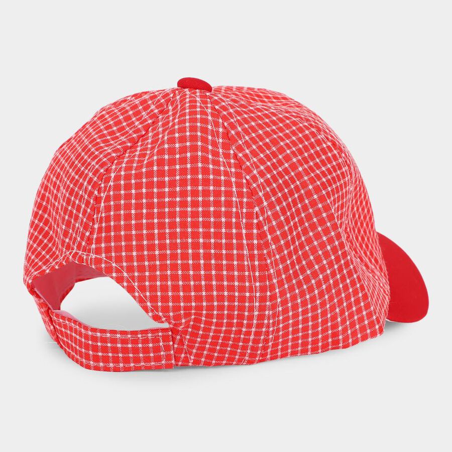 Kid's Red Fabric Cap , , large
