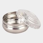 Stainless Steel Round Container (Poori Dabba) - 250 ml, , small image number null