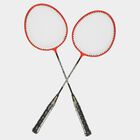 Kid's Brown Plastic Badminton Racket, , small