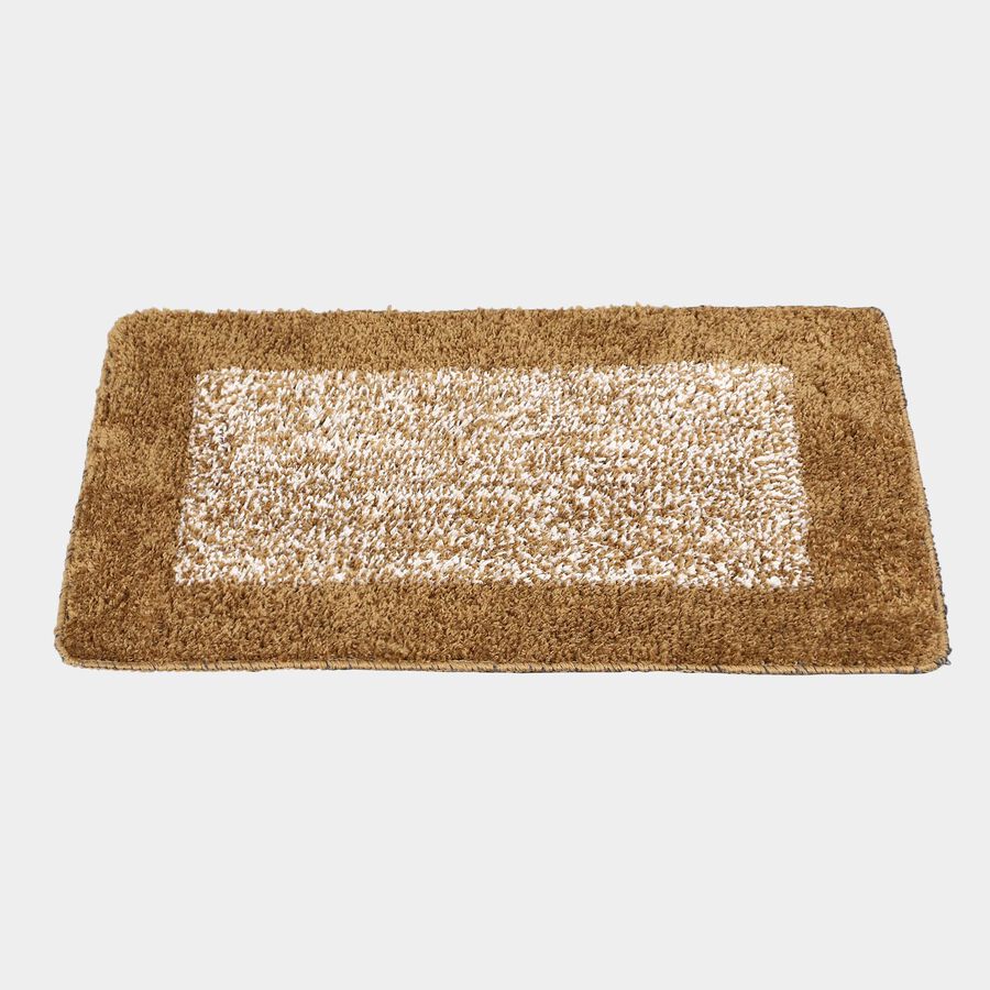 Anti-Skid Brown Polyester Door Mat, , large image number null