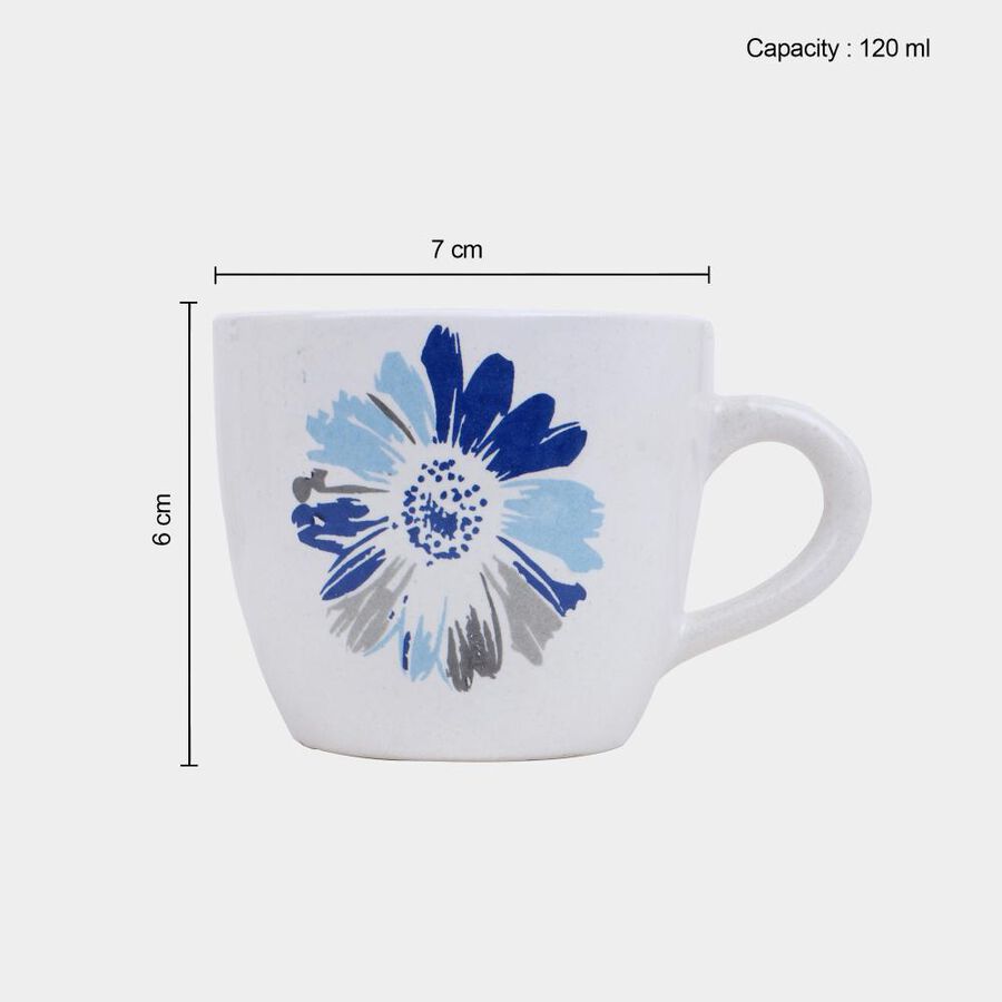 120 ml Stoneware Mug, Set of 6, , large image number null