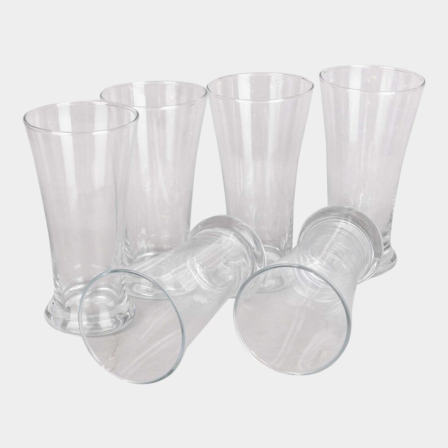 Round Glass Set Of 6 Tumbler, , large image number null