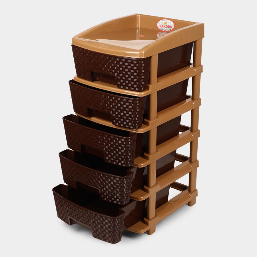 5 Tier Plastic Multipurpose Rack, , large image number null