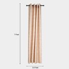 7ft. Brown Microfiber Door Curtain, , small image number null