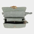 Women's Polyurethane Envelope/Zipper Sling Bag, , small image number null
