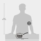 1.6 L Steel Saucepan, Induction Compatible, , small image number null