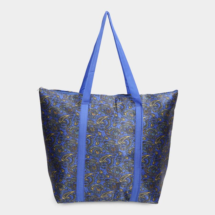 Blue Fabric-Nylon Bag, , large image number null