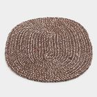 Brown Polyester Door Mat, , small