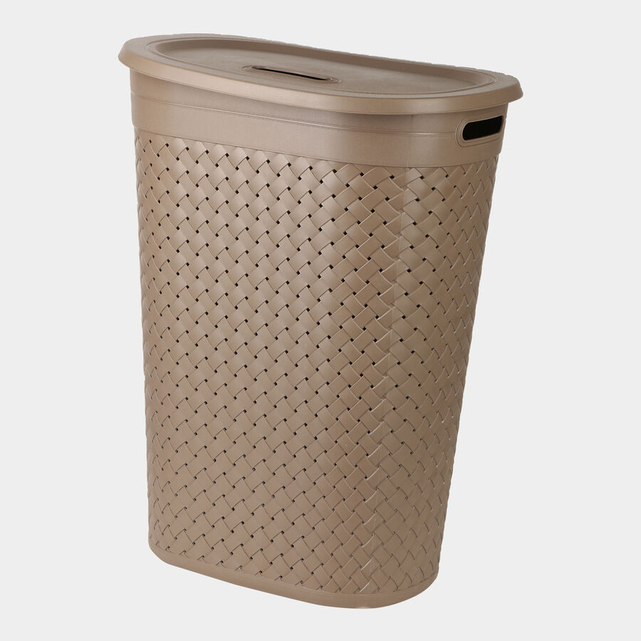 54 L Plastic Laundry Basket, , large image number null