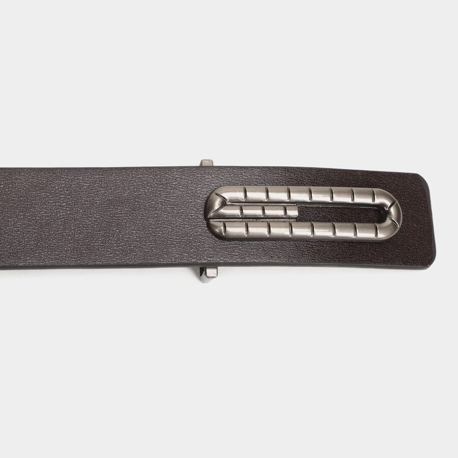 Men's Brown Polyurethane Formal Belt, , large image number null