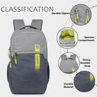 Light Grey Polyester Back Pack, , small image number null