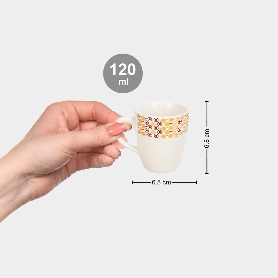 120 ml Stoneware Mug, Set of 6, , large image number null