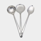 Wooden Kitchen Tools Combo - Serving Spoon, Ladle, Zara, , small image number null