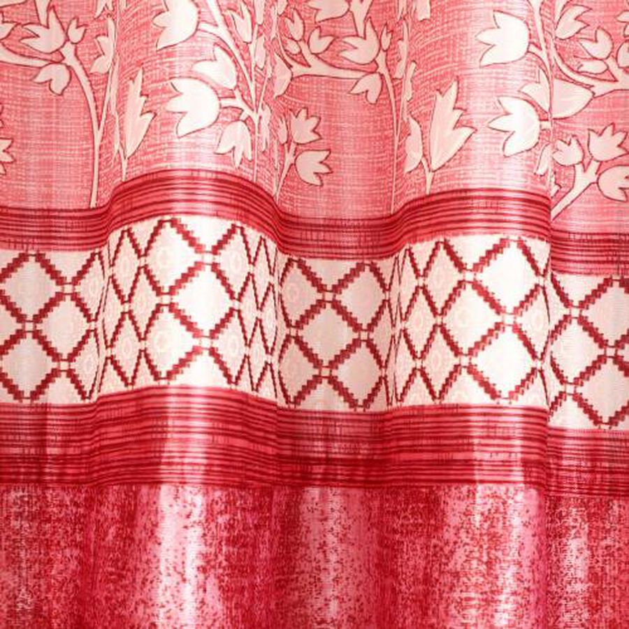 5ft. Maroon Window Curtain, , large image number null