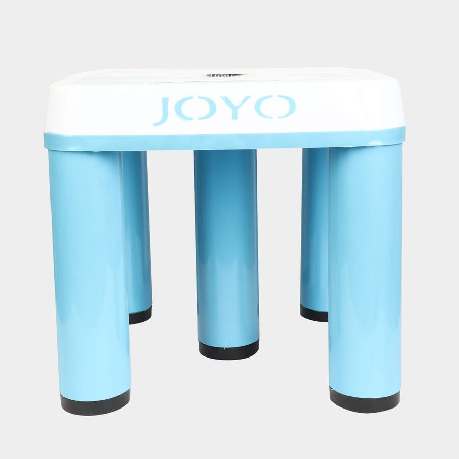 Blue Plastic Bath Stool, , large image number null