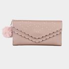Women's Polyurethane Envelope/Zipper Hand Pouch, , small image number null