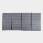 Grey Polyester Printed Mattress, , small