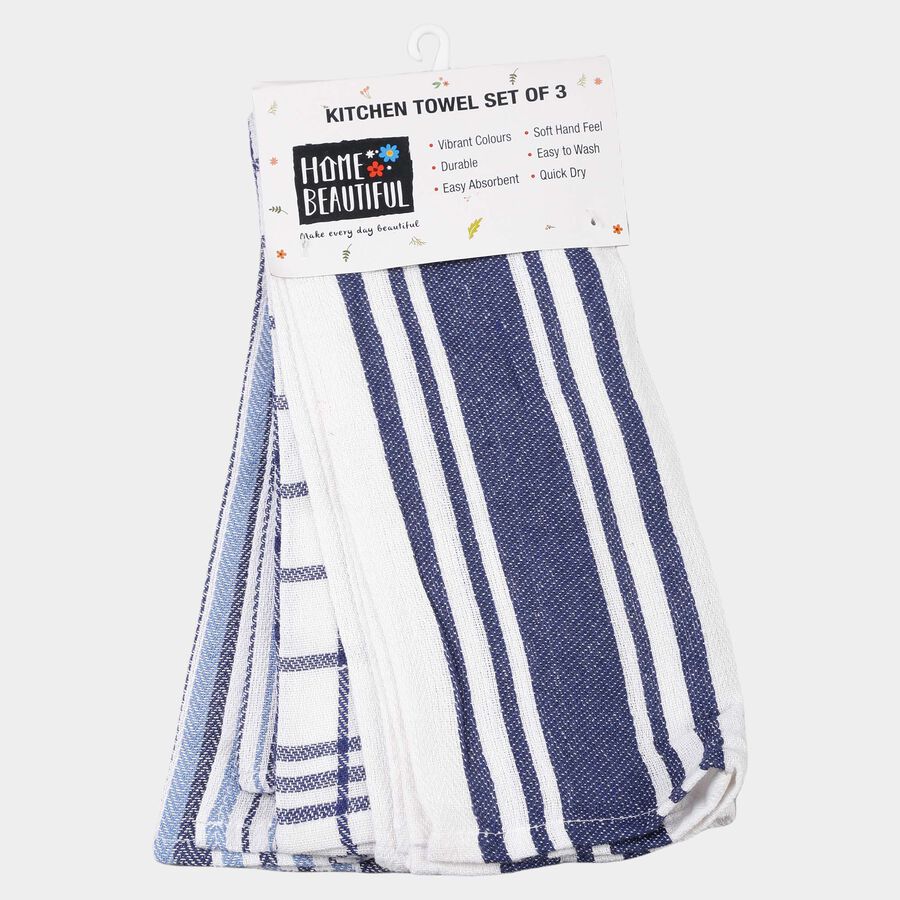 Cotton Kitchen Napkin Set of 3, , large image number null