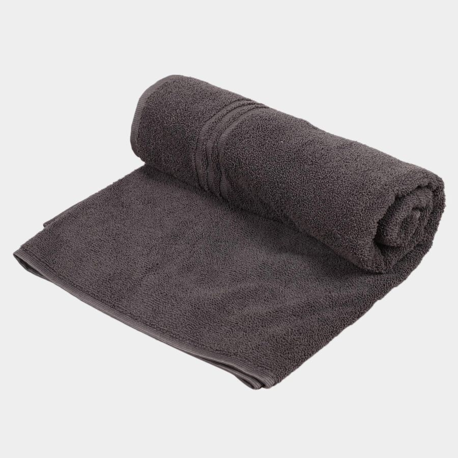 300 GSM Grey Microfiber Bath Towel, , large image number null