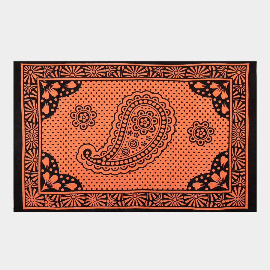 Printed Cotton Blend Pillow Cover, , large image number null