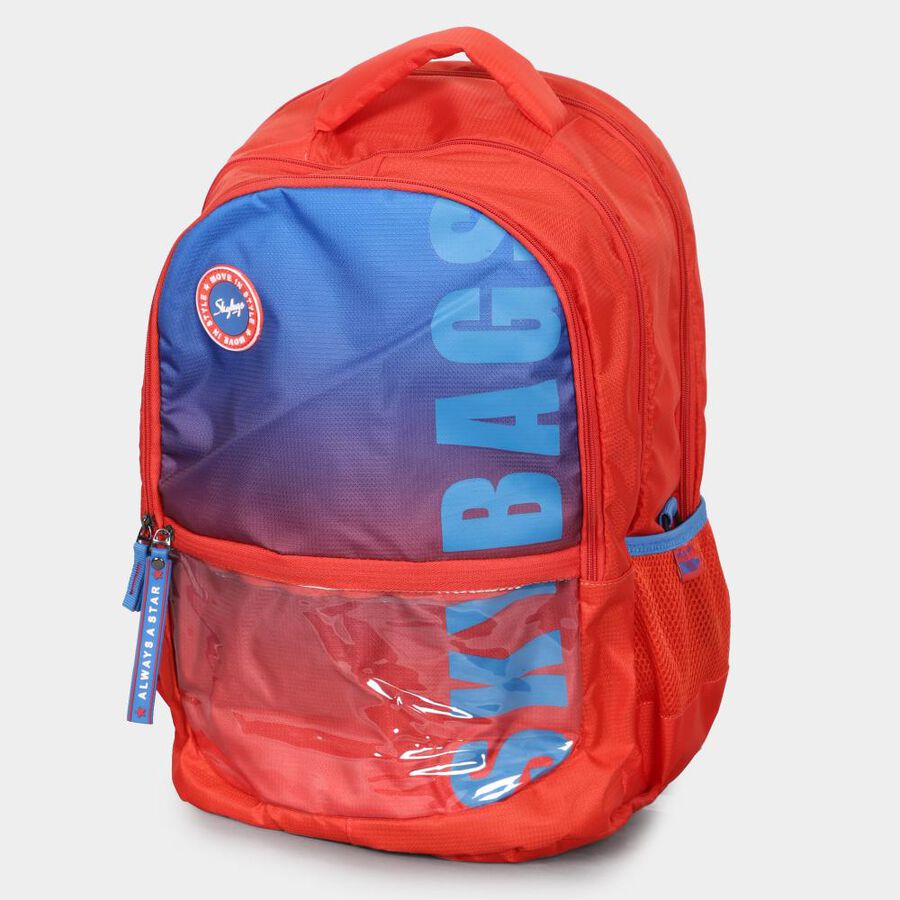 Orange Polyester Backpack, 35 L (Approx), , large image number null