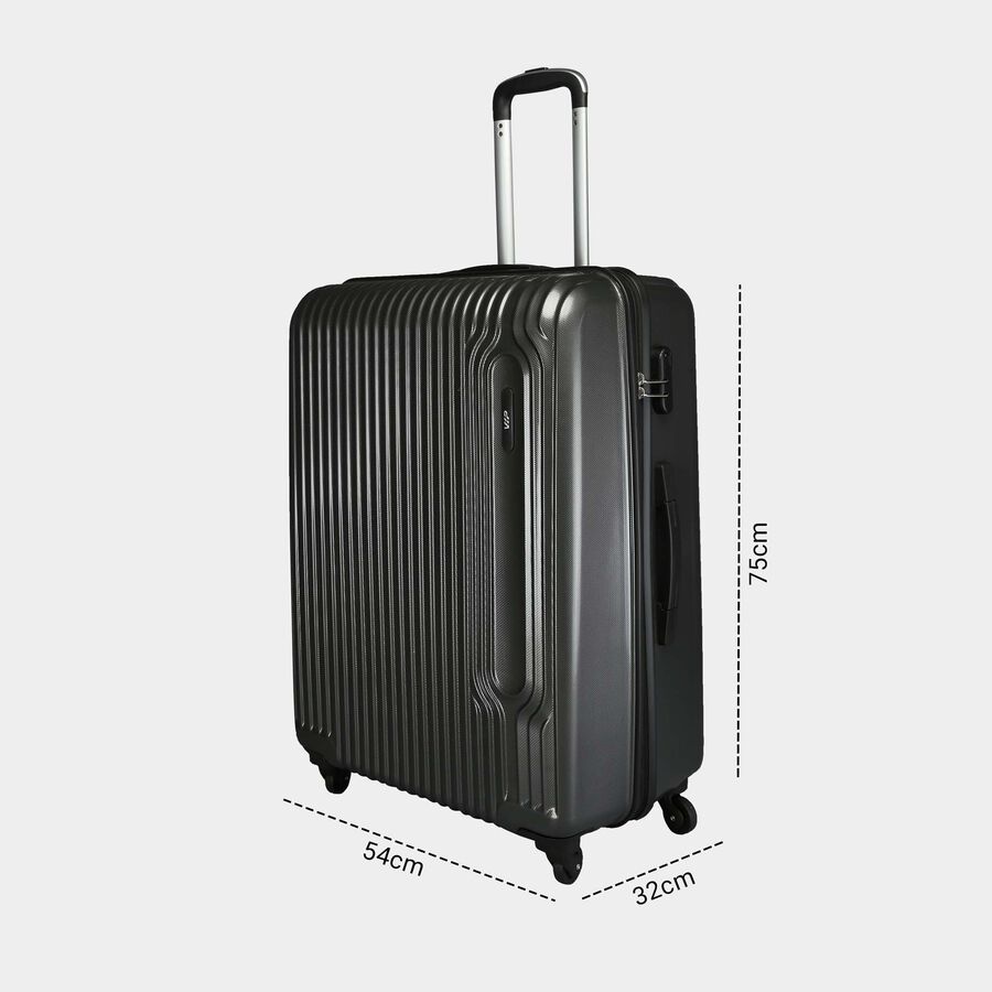 4 Wheel Hard Case Trolley, Set of 3, Small, Medium, Large, , large image number null